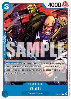 Gotti - OP11-050: A Fist of Divine Speed