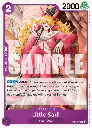 Little Sadi - OP11-063: A Fist of Divine Speed