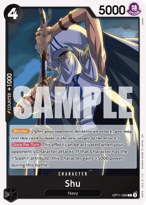 Shu - OP11-088: A Fist of Divine Speed