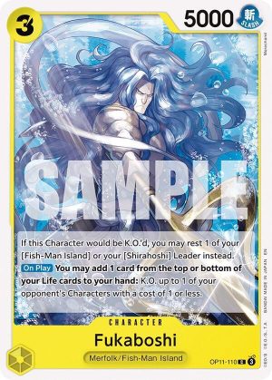 Fukaboshi - OP11-110: A Fist of Divine Speed