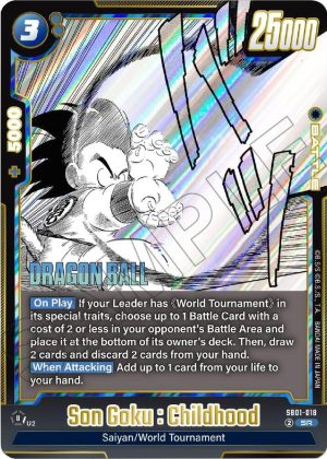 Son Goku : Childhood - SB01-018: Manga Booster 01