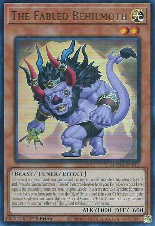 The Fabled Behilmoth - BLMM-EN012: Battles of Legend: Monster Mayhem