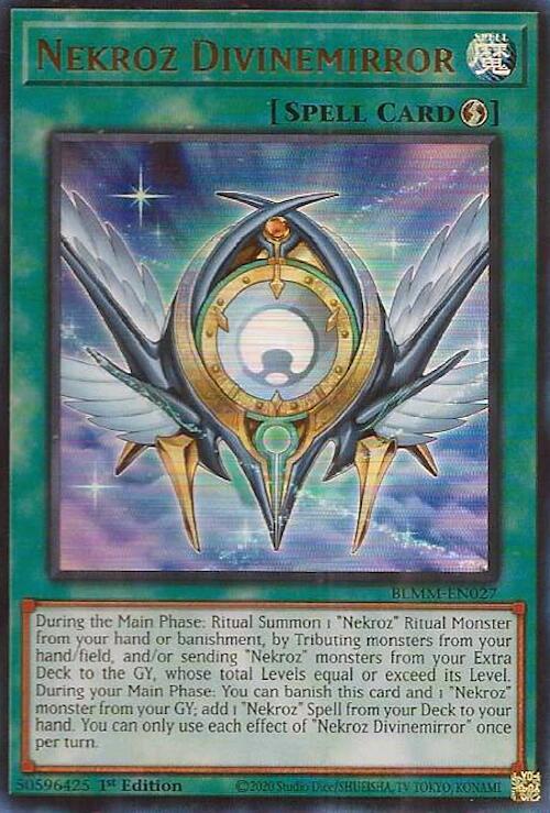 Nekroz Divinemirror - BLMM-EN027: Battles of Legend: Monster Mayhem