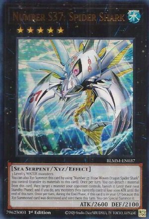 Number S37: Spider Shark - BLMM-EN037: Battles of Legend: Monster Mayhem