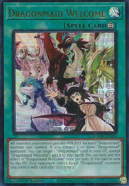 Dragonmaid Welcome - BLMM-EN066: Battles of Legend: Monster Mayhem