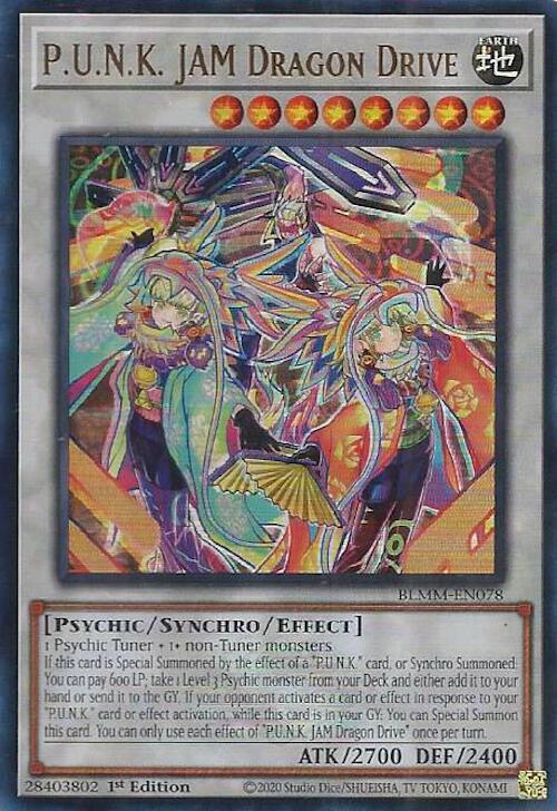 P.U.N.K. JAM Dragon Drive - BLMM-EN078: Battles of Legend: Monster Mayhem