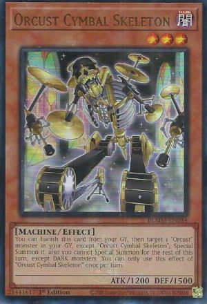 Orcust Cymbal Skeleton - BLMM-EN084: Battles of Legend: Monster Mayhem