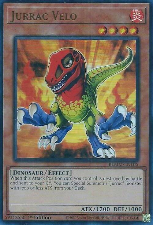 Jurrac Velo - BLMM-EN105: Battles of Legend: Monster Mayhem