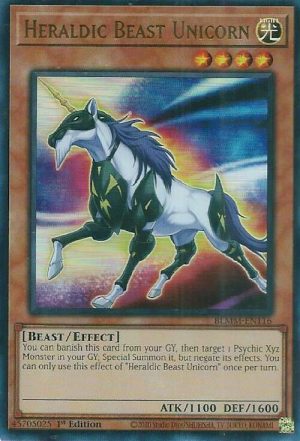 Heraldic Beast Unicorn - BLMM-EN116: Battles of Legend: Monster Mayhem