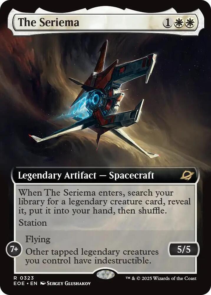 The Seriema (Extended Art) - 323: Edge of Eternities