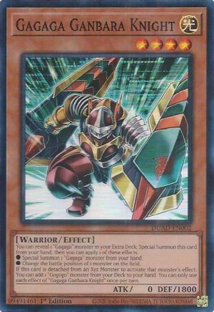 Gagaga Ganbara Knight - DUAD-EN002: Duelist's Advance