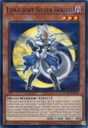 Lunalight Silver Hound - DUAD-EN006: Duelist's Advance