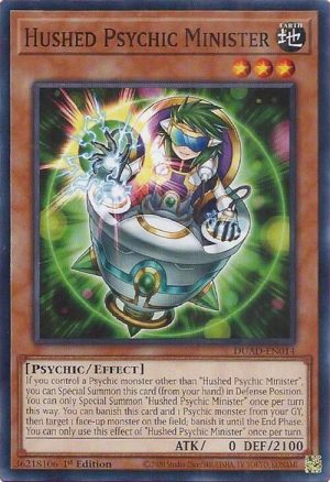 Hushed Psychic Minister - DUAD-EN014: Duelist's Advance