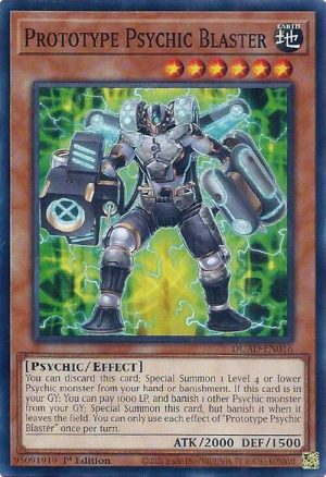 Prototype Psychic Blaster - DUAD-EN016: Duelist's Advance