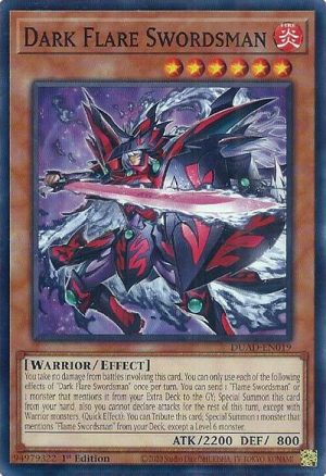 Dark Flare Swordsman - DUAD-EN019: Duelist's Advance