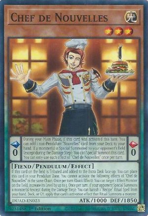 Chef de Nouvelles - DUAD-EN023: Duelist's Advance
