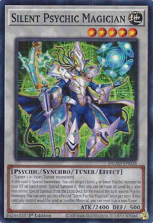 Silent Psychic Magician - DUAD-EN038: Duelist's Advance