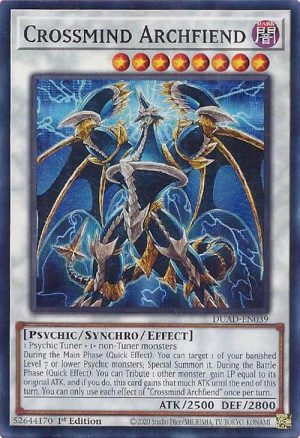 Crossmind Archfiend - DUAD-EN039: Duelist's Advance