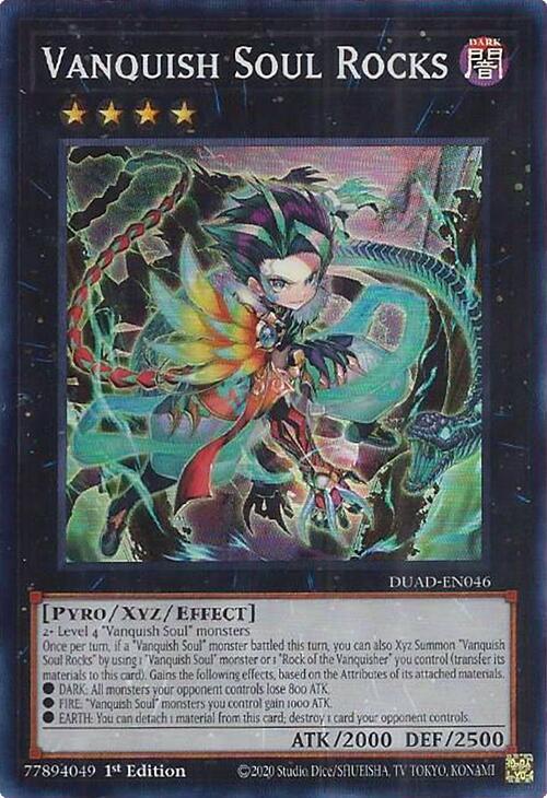 Vanquish Soul Rocks - DUAD-EN046: Duelist's Advance