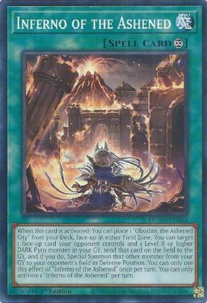 Inferno of the Ashened - DUAD-EN064: Duelist's Advance