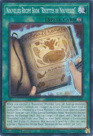 Nouvelles Recipe Book "Recettes de Nouvellez" - DUAD-EN067: Duelist's Advance