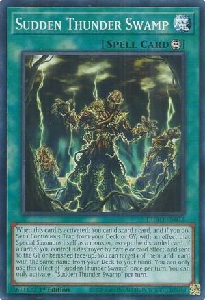 Sudden Thunder Swamp - DUAD-EN072: Duelist's Advance