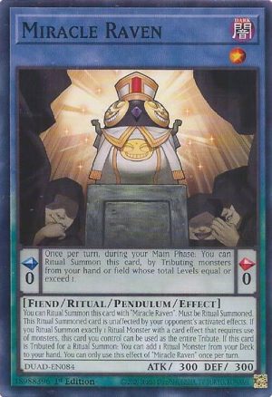 Miracle Raven - DUAD-EN084: Duelist's Advance