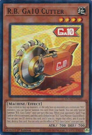 R.B. Ga10 Cutter - DUAD-EN091: Duelist's Advance