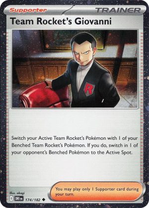Team Rocket's Giovanni (Cosmos Holo) - 174/182: Miscellaneous Cards & Products