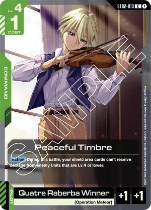 Peaceful Timbre - ST02-013: Starter Deck 02: Wings of Advance