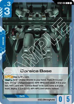 Corsica Base - ST02-016: Starter Deck 02: Wings of Advance