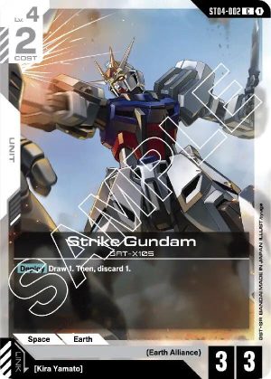 Strike Gundam - ST04-002: Starter Deck 04: SEED Strike