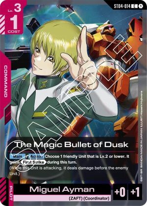 The Magic Bullet of Dusk - ST04-014: Starter Deck 04: SEED Strike