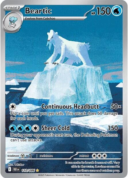 Beartic - 110/086: SV: Black Bolt