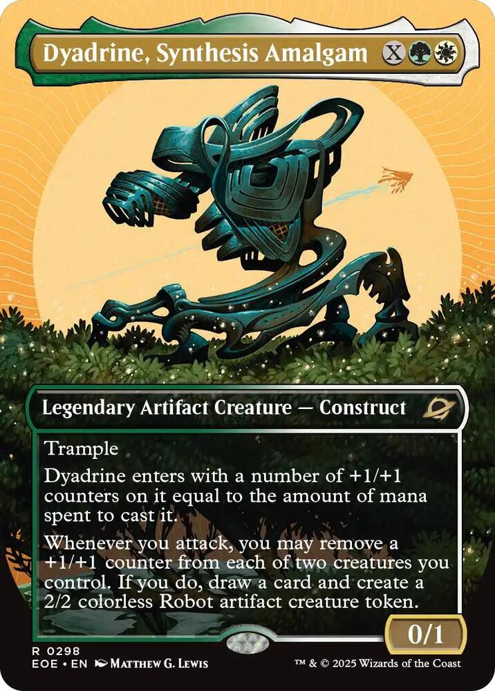Dyadrine, Synthesis Amalgam (Borderless) - 298: Edge of Eternities