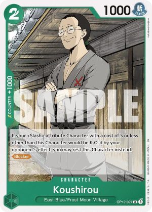 Koushirou - OP12-027: Legacy of the Master