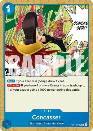 Concasser - OP12-059: Legacy of the Master