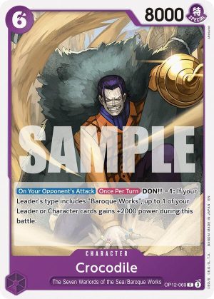 Crocodile - OP12-069: Legacy of the Master