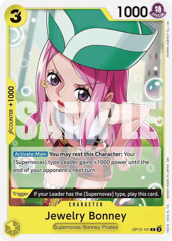 Jewelry Bonney (101) - OP12-101: Legacy of the Master