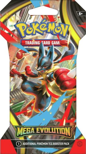Pokemon Booster Pack (Sleeved): Mega Evolution (ES)