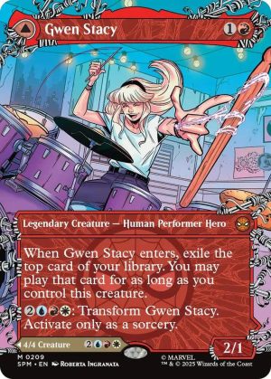 Gwen Stacy (0209) (Borderless) - 209: Marvel's Spider-Man