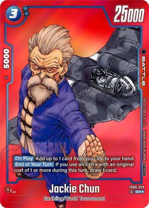 Jackie Chun (Limited Pack MANGA Version 01) - FB06-029: Tournament and Championship Promos
