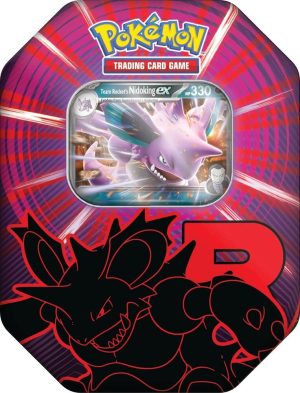 Pokemon Team Rocket Tin - Nidoking ex (International Version): Miscellaneous Cards & Products (ES)