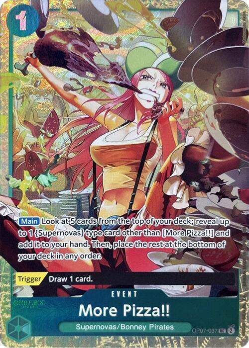 More Pizza!! (Premium Card Collection - OP07-037: One Piece Promotion Cards