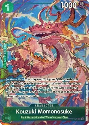Kouzuki Momonosuke (Premium Card Collection - OP10-028: One Piece Promotion Cards