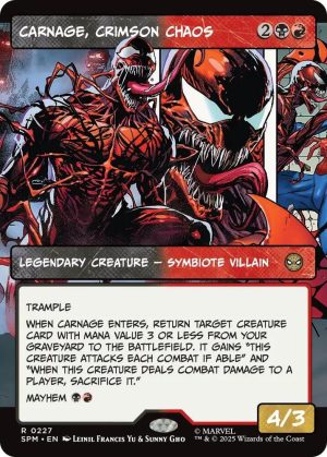 Carnage, Crimson Chaos (Borderless) - 227: Marvel's Spider-Man