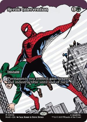 Heroic Intervention (Borderless) - 34: Marvel Universe Eternal-Legal (MAR)