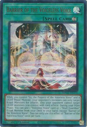 Barrier of the Voiceless Voice - MP25-EN170: 2025 Mega-Pack