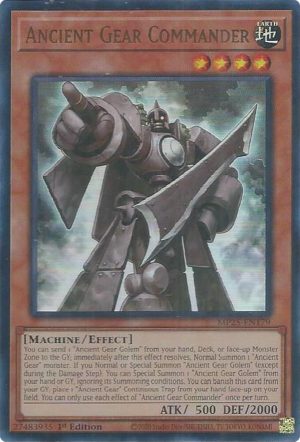 Ancient Gear Commander - MP25-EN179: 2025 Mega-Pack