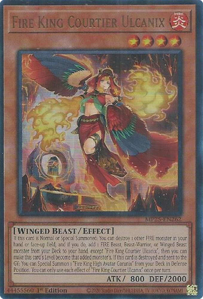 Fire King Courtier Ulcanix - MP25-EN262: 2025 Mega-Pack